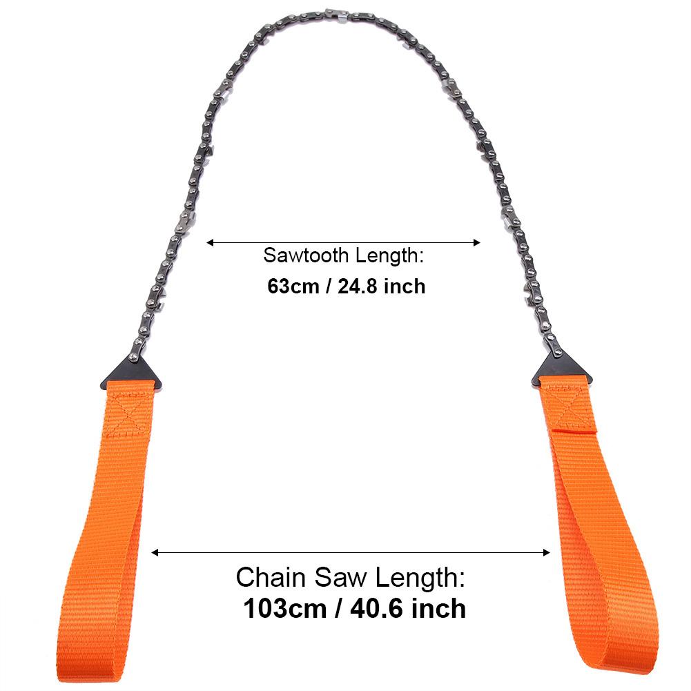 Survival Chainsaws - Emergency Chainsaws - Camping Chainsaws Portable Handheld Chain Saw Lightweight with Bags for Backpackers Hikers
