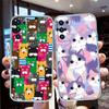 Cat Kitten Cute Transparent Phone Case for Samsung Galaxy A04 A04S A14 A23 A34 A54 M23 M33 M52 M53