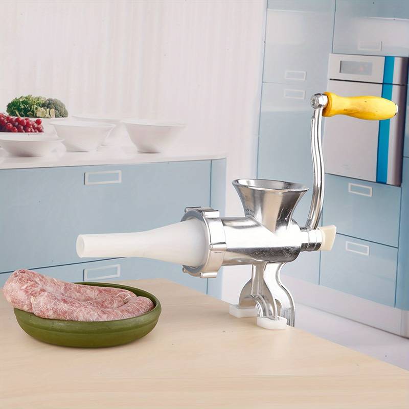 Haushalt Aluminiumlegierung Manuelle Wurst Fleischwolf Pfeffer Gewürz Schleifmaschine Küchenwerkzeug