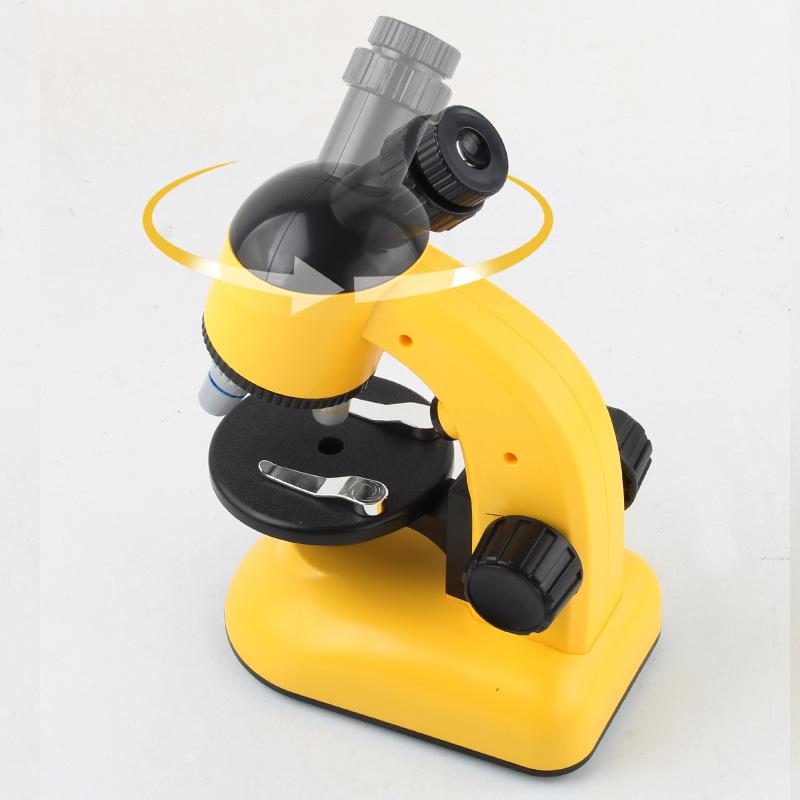 Direct Supply Of Experimental Simulation 360-Degree Rotating Microscope Toys, Children'S Science And Education Microscope High Definition 1200 Times