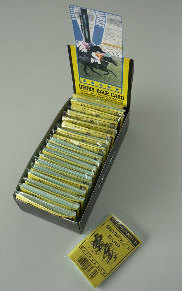 

Derby Race Cards 1 box = 20 bags (1 bag = 30 cards)