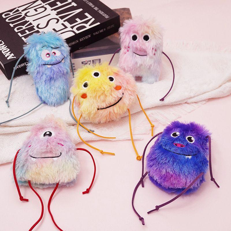 Pet Cat Mint Toys Molars Chew Interaction Plush Toy Mice Shape Intelligence Bite Resistance Scratch Bite Self Hi Teeth Clean Toy