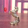 Brass Horse Figurines Home Desktop Decoration Fortune Zodiac Horse Office Decor Miniatures Bronze Collectible Crafts