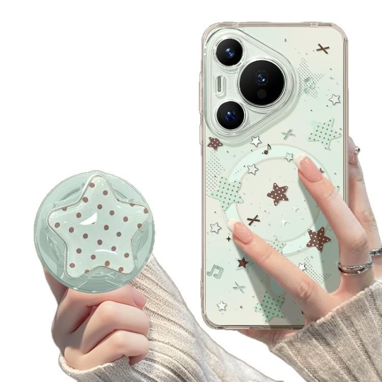 Mint green star mobile phone case for pura11pro with bracket 11ultra polka point 11max summer 11 sets 1
