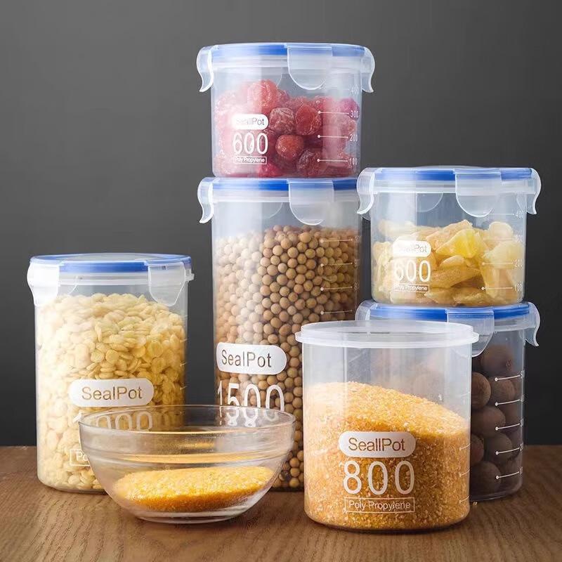 Fumede Thickened Moisture-Proof Grain Storage Containers Set