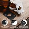 Novelty Ace of Spades Beer Bottle Opener Credit‑Card‑Size Stainless Steel Poker Opener Portable Beverage Opener Unique Gift1