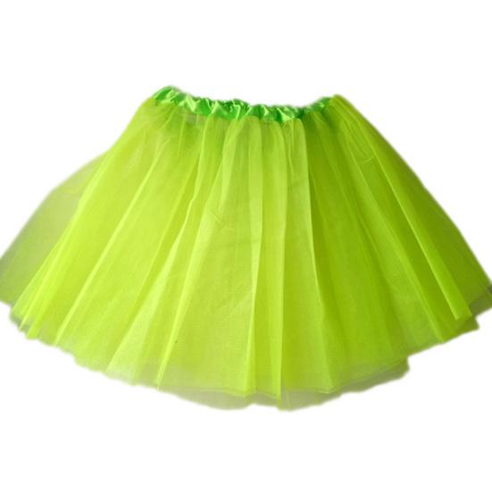 Fustă de Balet Scurtă Costum Bandă Elastică Colorată Gaze Femei Adulte