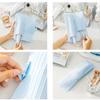 Flat Silicone Heat Resistant Mat Hairdressing Hair Straightener Storage Bag Anti-heat Pads  Travel