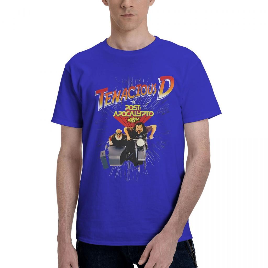Tenacious D Motocyklové turné 100% bavlna Ležérní Prodyšné Pohodlné Tričko Vysoce kvalitní Pánské oblečení Tričko Pánské