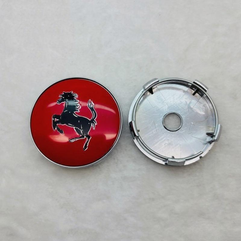 1 ks 60mm pro kryt kola vozu Ferrari Modifikace ocelového ráfku Univerzální Zlaté Logo Výstavní Znak Dekorace Samolepky Příslušenství