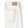 H M Relaxed Fit Jeans wHite