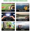Hd Binoculars Long Ranger Telescope Bak4 Waterproof Night Vision For Outdoor Camping