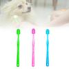 Dog Toothbrush for Pet Cat Tooth Cleaning Kit Soft Bristle Toothbrush Rotatable Deep-Clean Pets Dental Care Toothbrushes