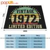 50 Year Old Vintage 1972 Edition 50Th Bday Ultra-Soft Blanket Quilt Winter Sofa Cover Bed Covers
