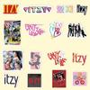 94Pcs ITZY Sticker Pack Crazy Lover Album Sticker Pack Waterproof Sticker ITZY Cartoon Sticker for Fans
