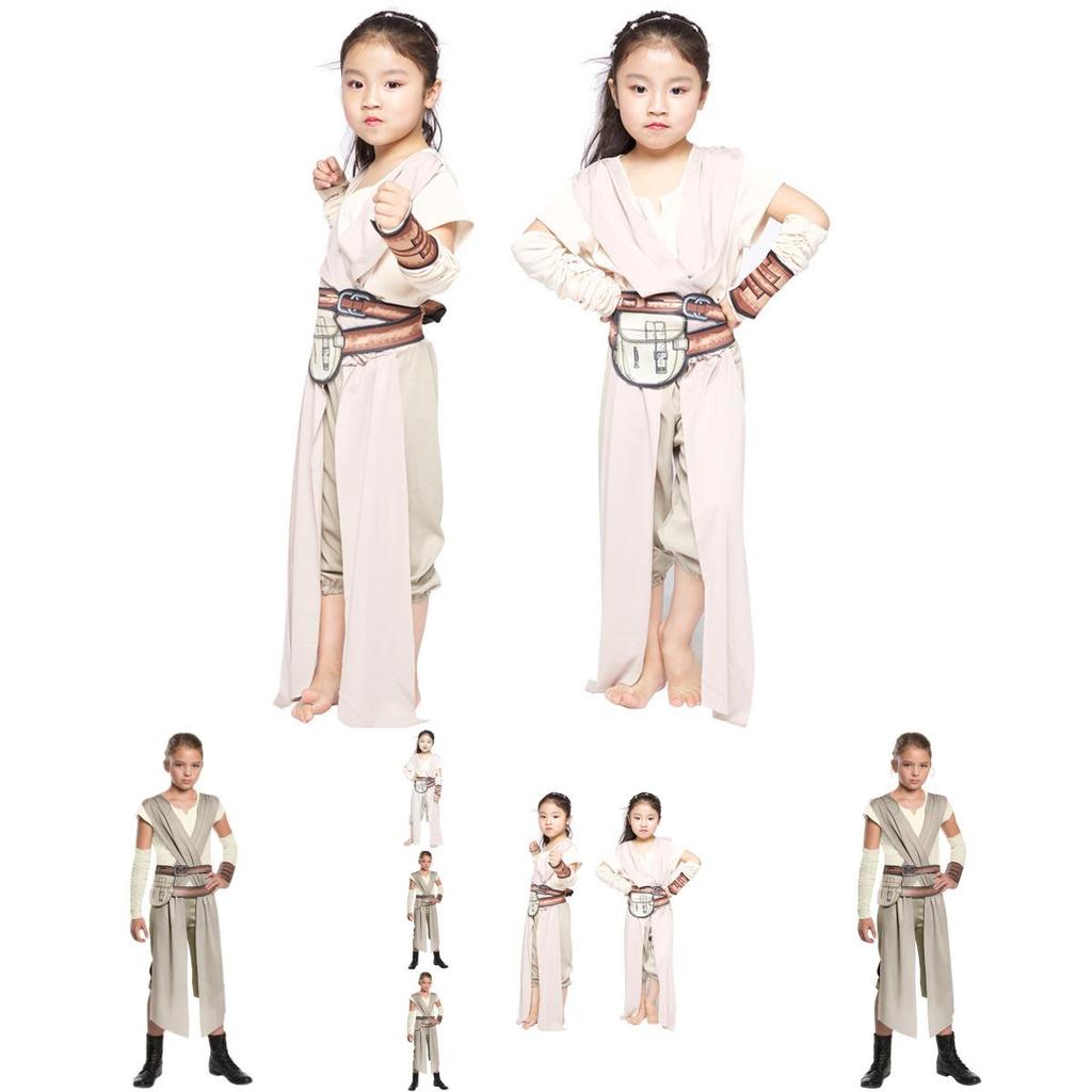 Classic Star Wars Rey Costume For Girls Perfect For Halloween And Themed Events