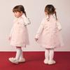 PawinPaw Girls' New Chinese Style Cartoon Bear Dress