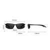Night Vision Glasses Men Anti-Glare Driving Half Frame Sunglasses for Driver Outdoor Sport Goggles Women Day and Night Eyewear