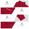 Men's Winter Heavyweight Velvet-Lined Loose-Fit Stand Collar Pullover Hoodie