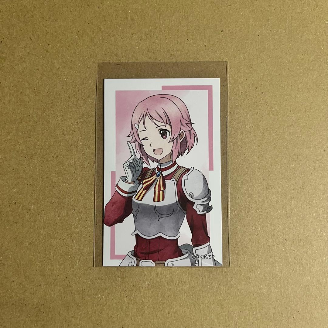 Used Sword Art Online Original Drawing Steps ver. Illustration Card Liz