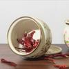 400ML Ceramic Candy Box Moisture Resistant Storage Tea Jar Exquisite Seasoning Box Home Salt Sugar Chili Jar Storage Container