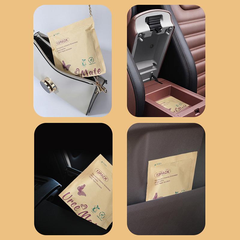 12Pcs Disposable Paper Urinal Toilet Women Urination Device Urinal Funnel Outside Pee Cup Waterproof Standing Urinary Funnel