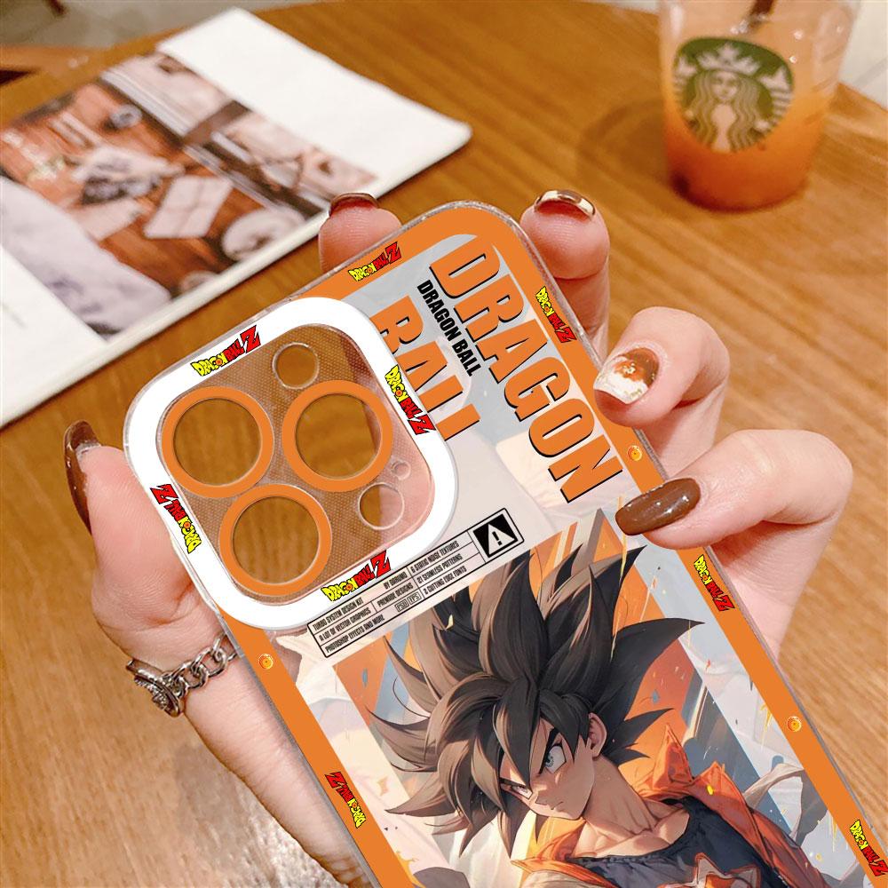 D-Dragon Ball Z Super Saiyan Cover Clear Phone Case For OPPO RENO 15 15F 14 14F 13 13F 12 12F 11 11F 10 8 8T 7 7Z 6Z 5 5F Case
