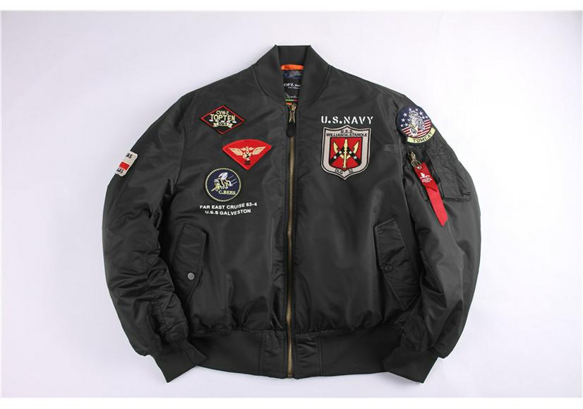 Ziemas Top Gun Retro Pilotu MA1