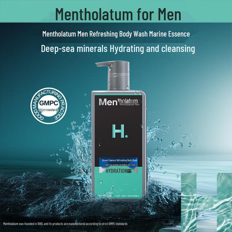 Mentholatum Honey Hand Cream & Men's Shower Gel Set