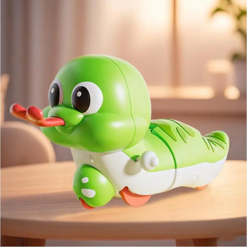 Automatic Crawling Snake Toy Colorful Mechanical Crawling, Fun Action Interactive Learning Toy