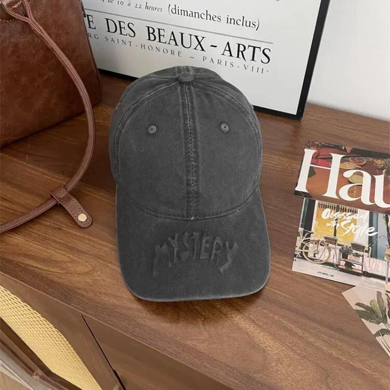 New cotton versatile big head circumference hat men's and women's indentation trendy baseball cap spring sunscreen cap