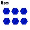 6/12pcs 3D Mirror Wall Stickers Hexagon Shape Acrylic Removable Wall Sticker Decal DIY Home Decoration Art Mirror Ornaments