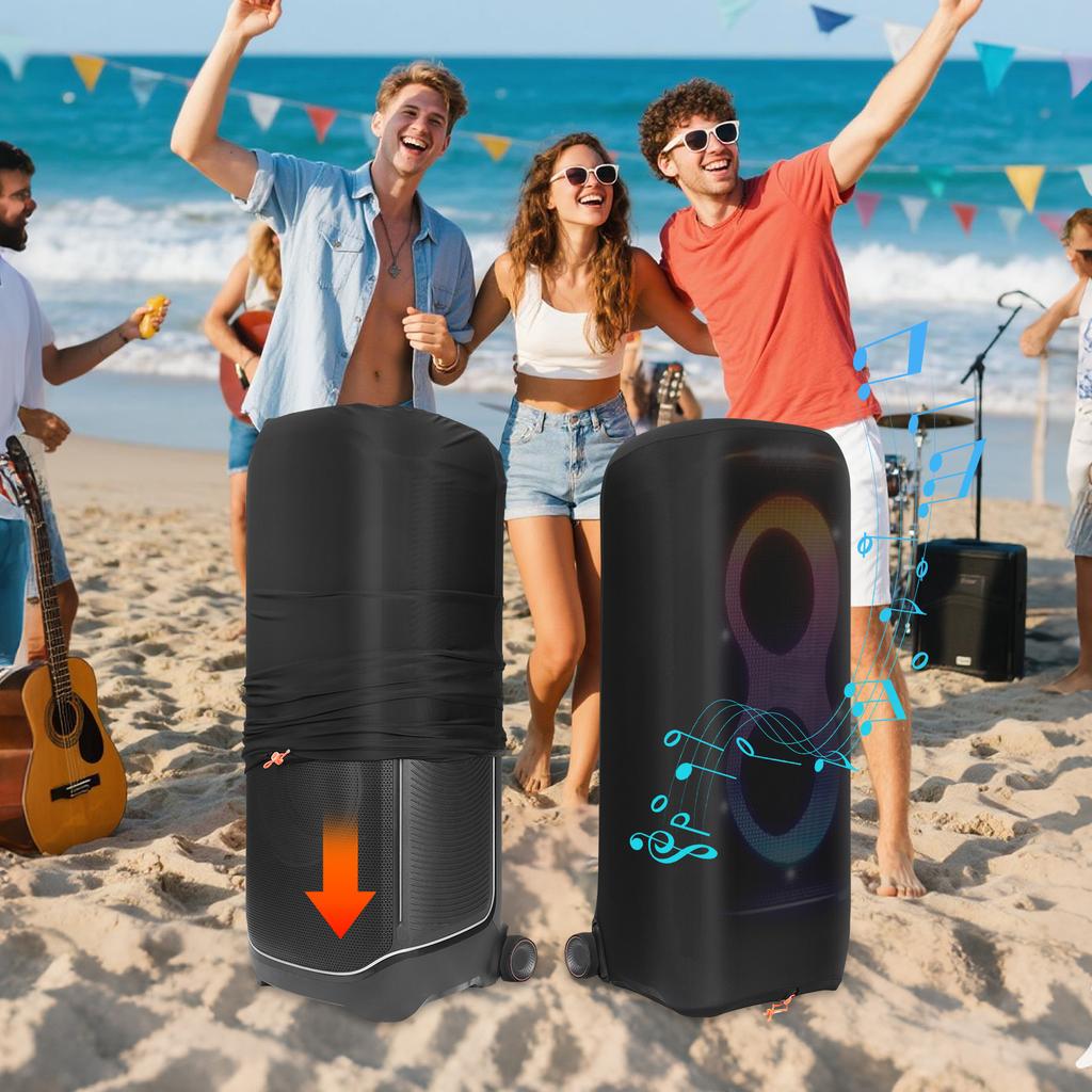 Lautsprecher-Schutzhülle für JBL Partybox Ultimates Tragbarer Lautsprecher Dehnbare Staubschutzhülle Staubdichte Hülle Lautsprecherzubehör
