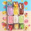 Squeeze Toy Stress Relief: Soft Chocolate Ice Cream Cake Packaging