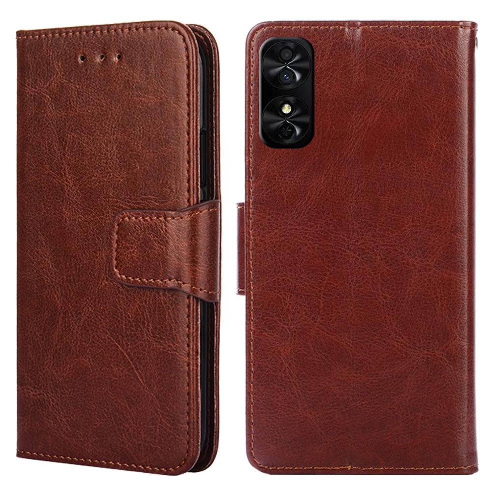 For TCL 50 SE Case PU Leather Magnetic Flip Shockproof Folio Phone Cover