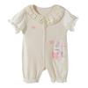 Beibeiyi Girls' Cartoon Print Short Sleeve Bodysuit