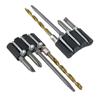 Universal Drill Bit Holder Clip Organizers for 1/4Inch Bit And Hexadecimal Socket For Power Tool Adhesive Mount