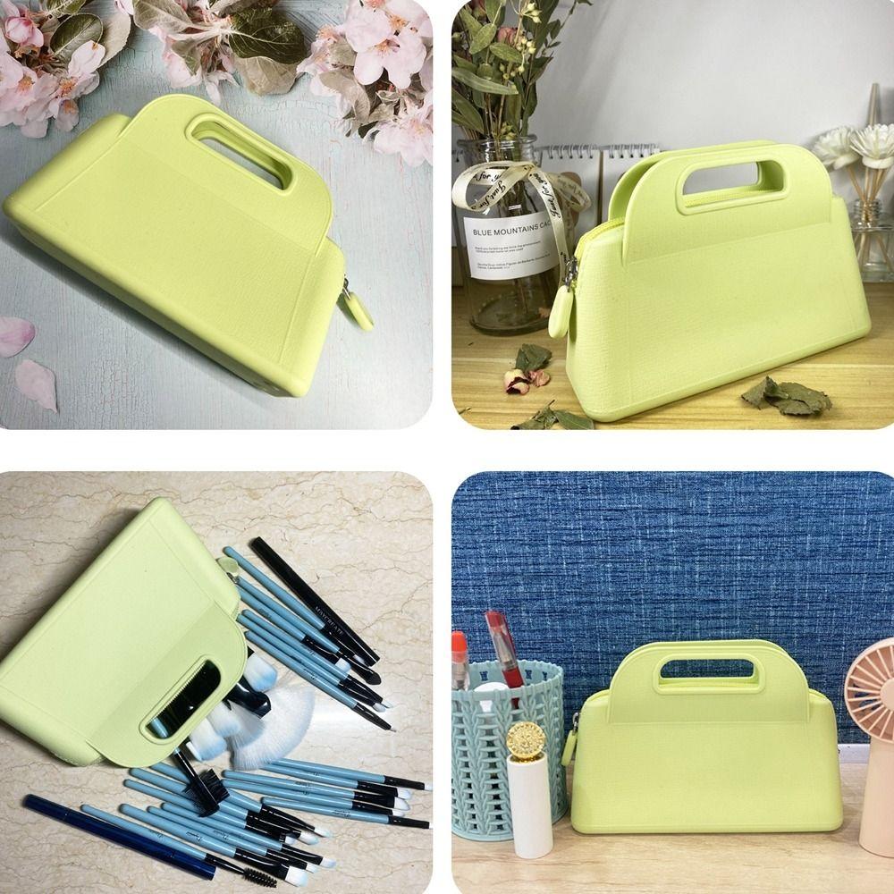 Bag Travel Storage Bag Travel Organizer Silicone Handbag Dust-proof Makeup Bags Cosmetic Bag