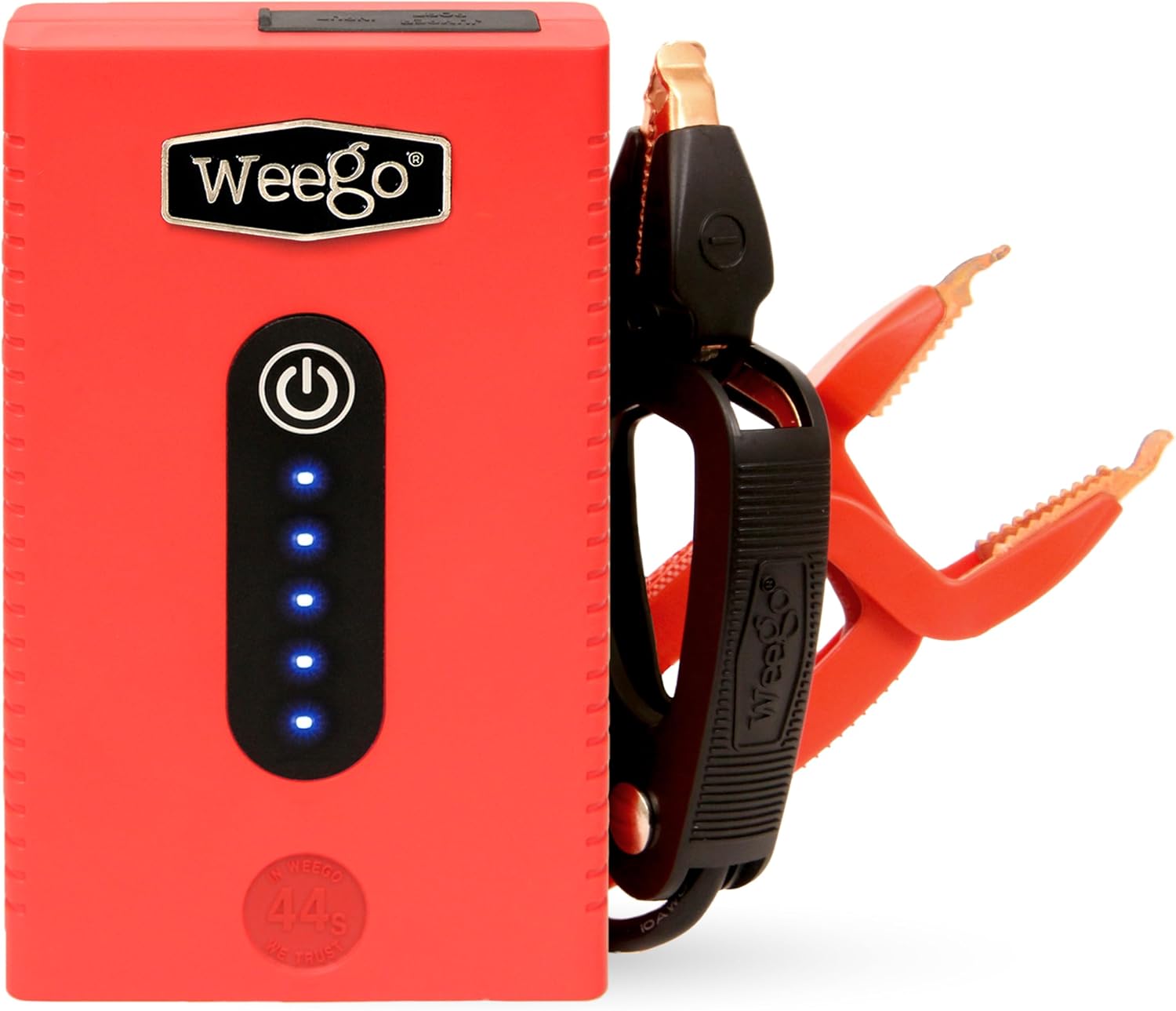 

2100A 12V Lithium Car Jump Starter – Portable & Safe for 7L Gas, 3.5L Diesel (N44s)