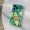 Cute Cartoon Capybara Case For iPhone X,14,16,Mini,XS,SE,12,15,Pro,17,Plus,11,Max,13,XR,Transparent Soft Cover
