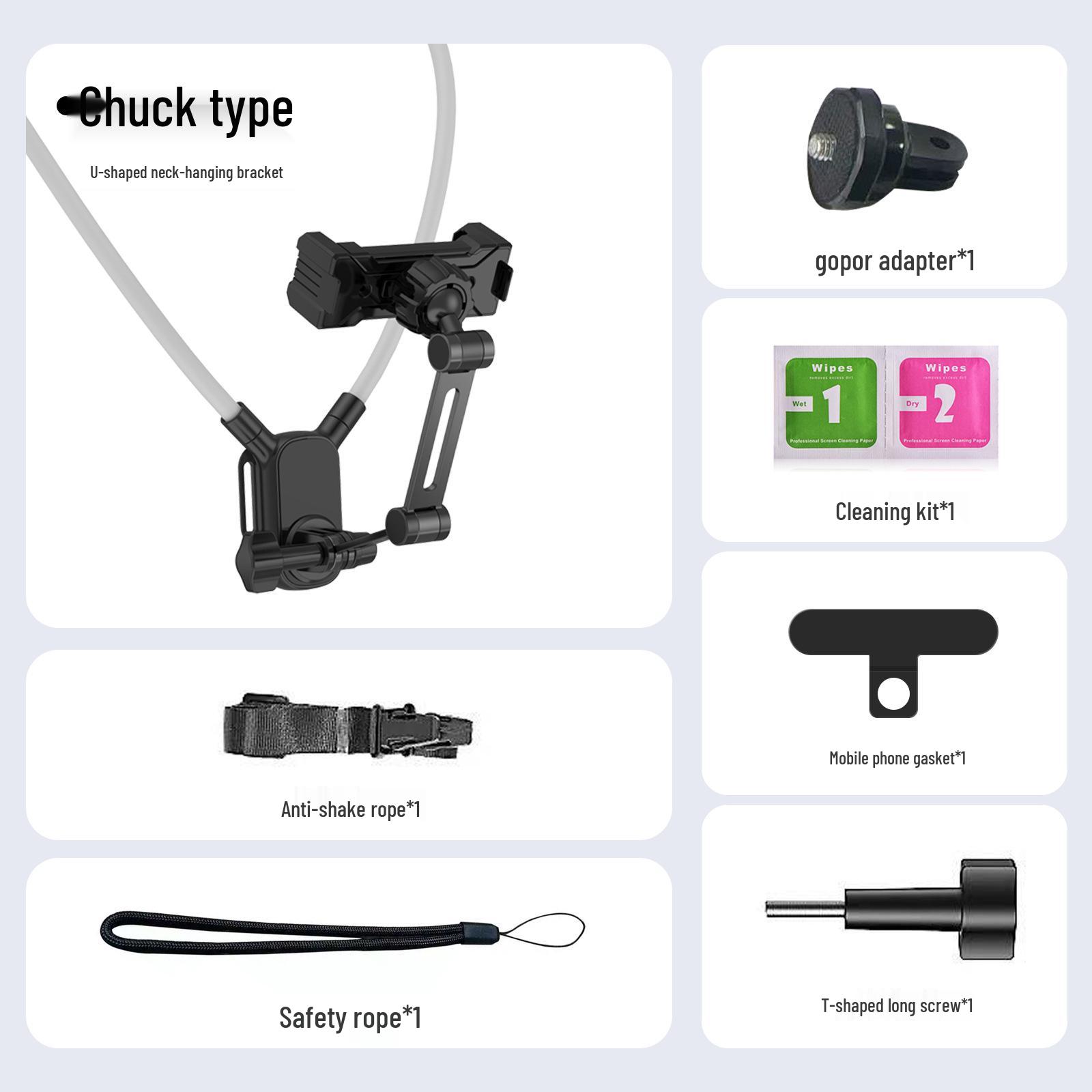 

Magnetic Chest Mount & Neck Holder for Original Viewpoint Shooting in Outdoor Sports Cycling