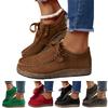 Women's Fashion Casual Plus-Size Lace-Up Low-Top Shoes