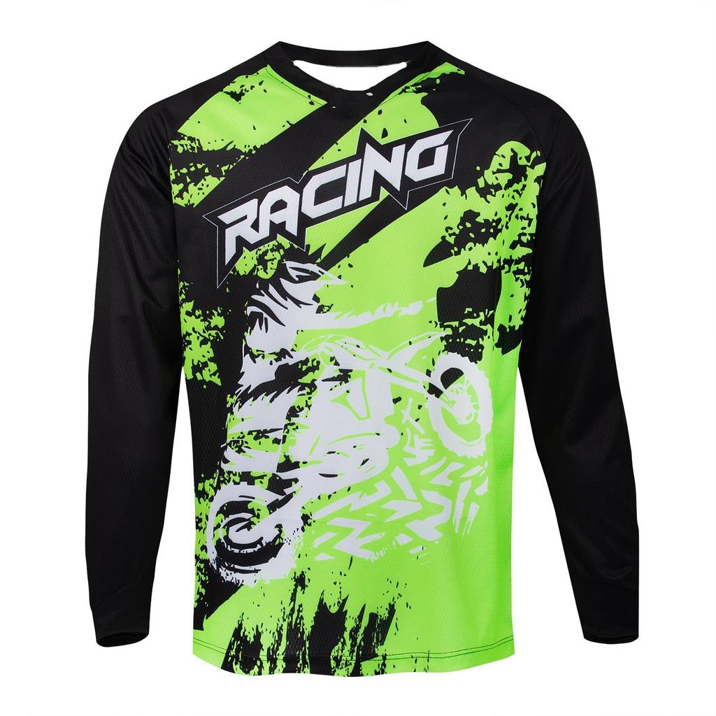 Men's Long Sleeved T-shirt, Motorcycle Sportswear, Bicycle, Endurance Motorcycle, 3D Printing, Quick Drying Sport