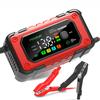 Smart Car Battery Charger for 12V 7A AGM GEL LiFePO4 Batteries Desulfator, Motocycle Fast Charging Maintainer with Repair