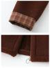 New Style Winter Plus Velvet Thick Fleece Hooded Zipper Jacket for Middle-Aged & Elderly Women
