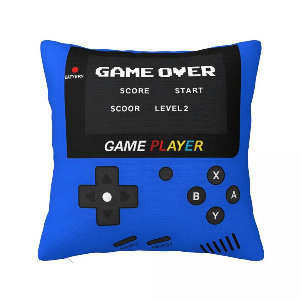 Games Console Pillow Cases 90S Gaming Cushion Covers Awesome Zippered Decorative Throw Pillow Case Cover For Sofa 40*40Cm