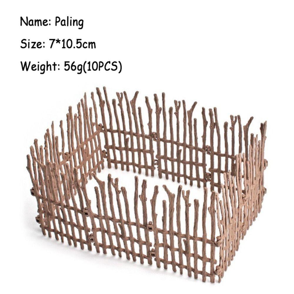 Fence Accessories Simulation Ranch Fence Decoration Ranch Fence Model  Sand Table