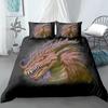 Dragon Head 3D Duvet Cover Set For Bedroom Decor Dragon Bedding Sets King Queen Size Bed Set Home Textiles Bedclothes 2/3pcs