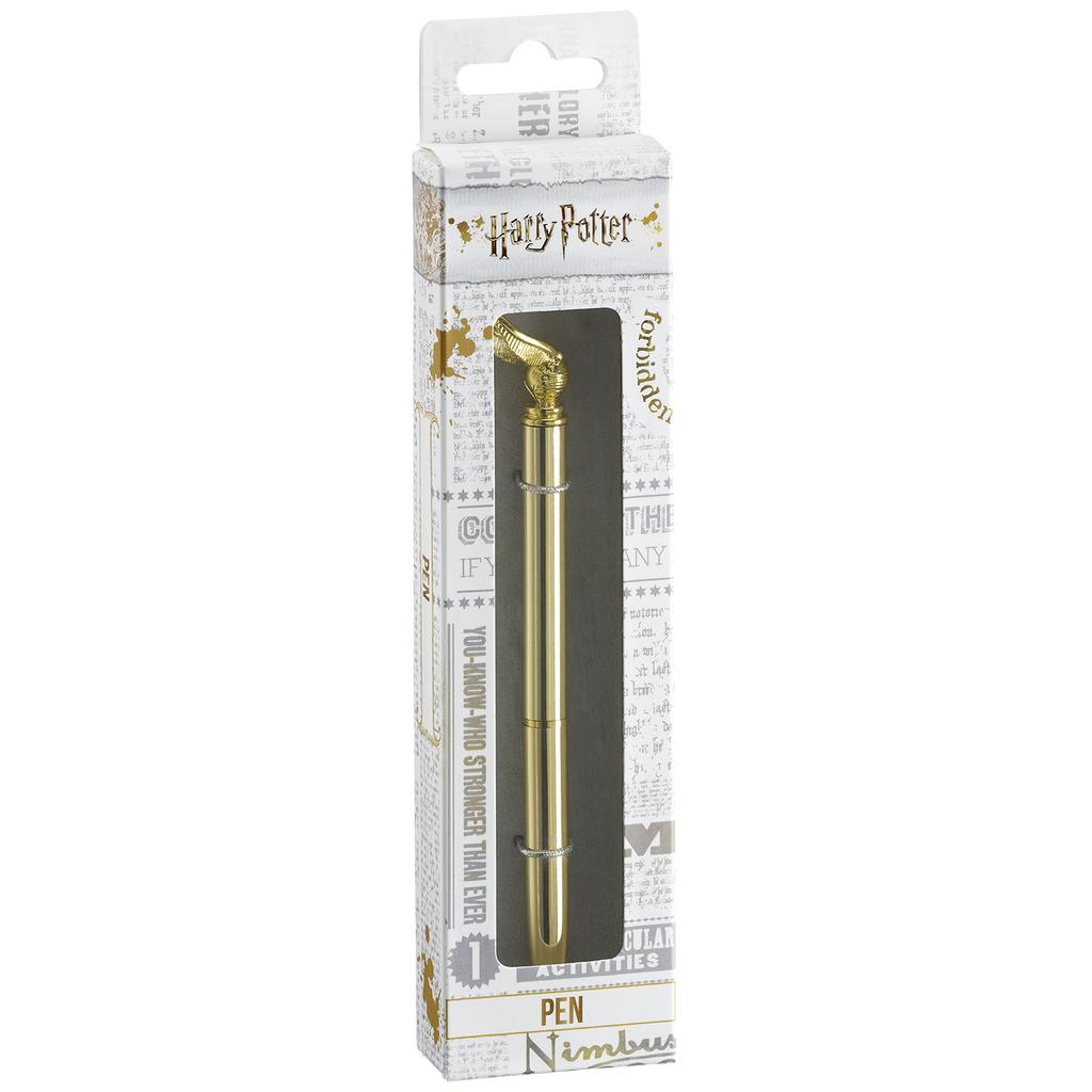 Harry Potter Golden Snitch Metallic Pen Personlised