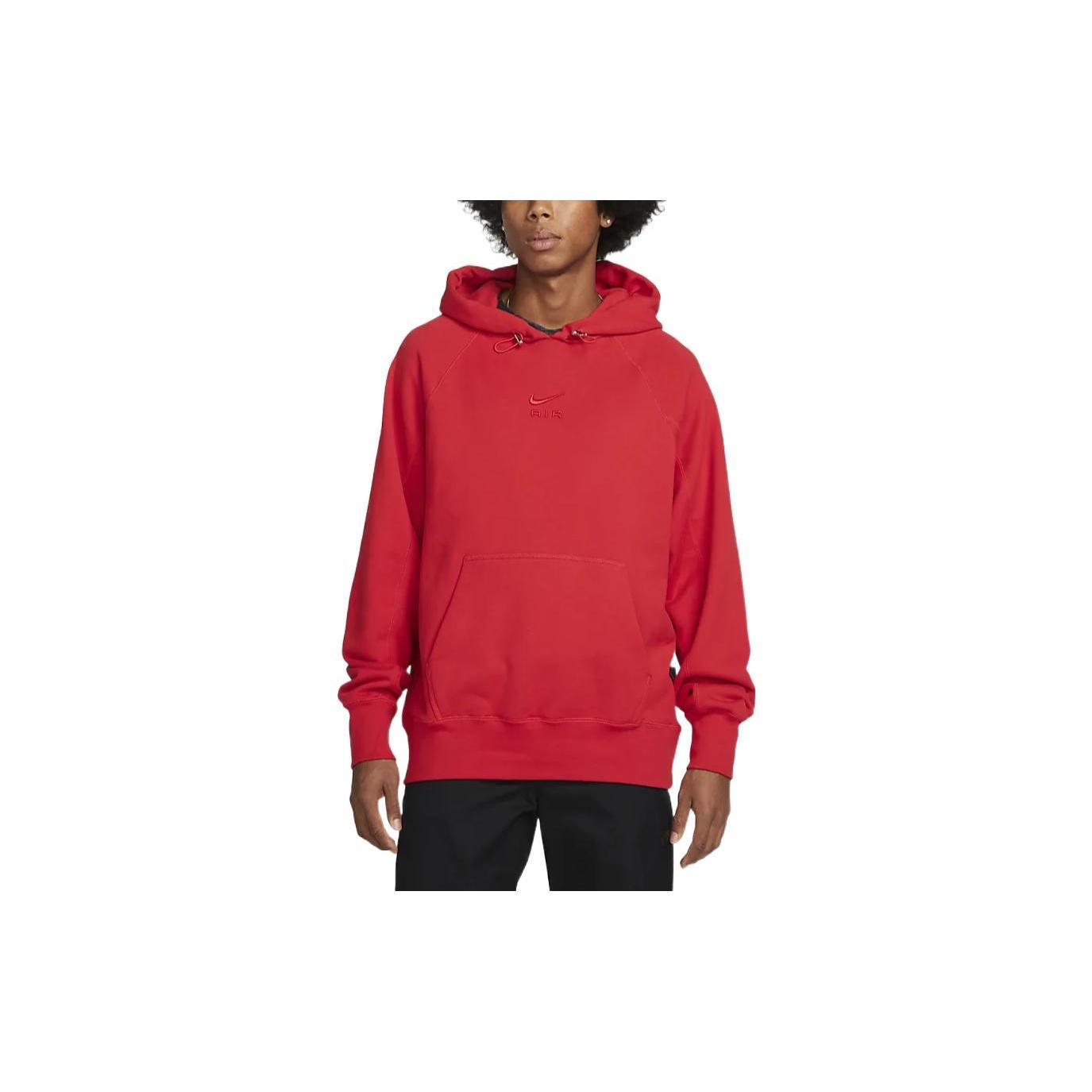 Nike NSW Air Fleece Pillover Hoodie Red Men s DV9778-657 L